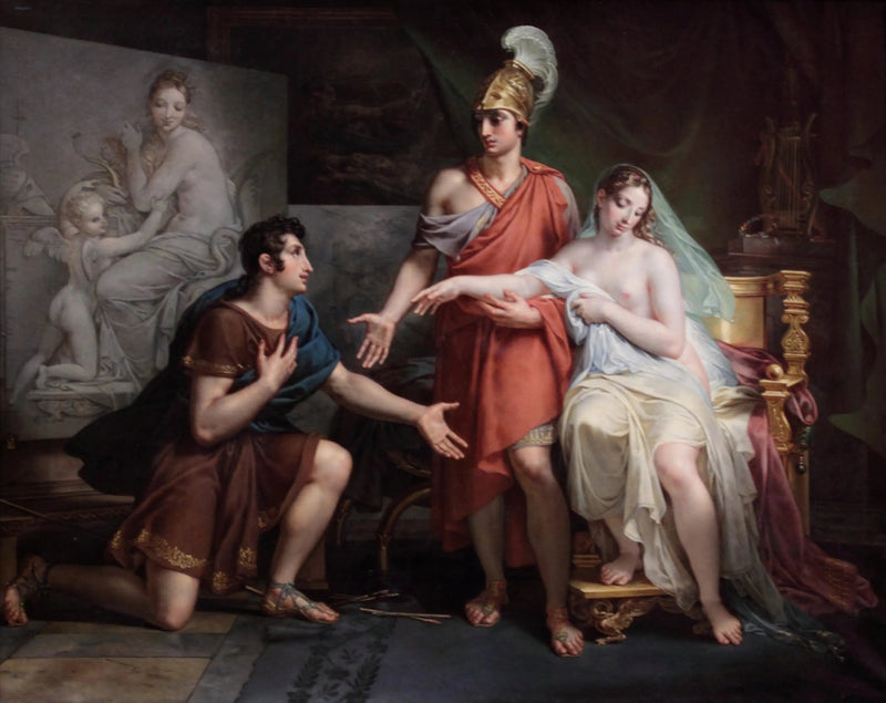 Alexander der Große, der Campaspe an Apelles übergibt - Charles Meynier