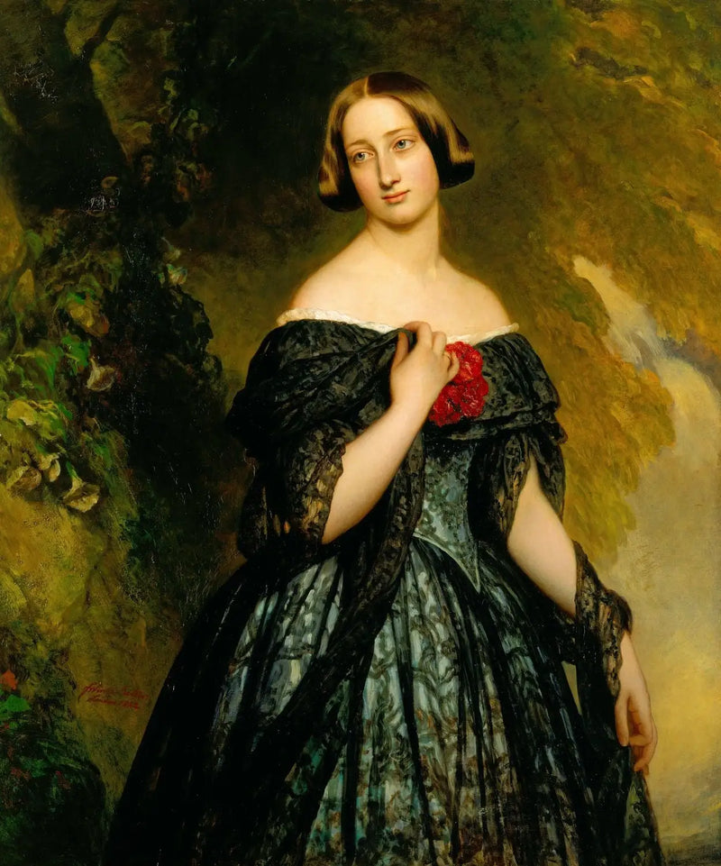 Alexandrine, Herzogin von Sachsen-Coburg und Gotha (1820-1904) - Franz Xaver Winterhalter