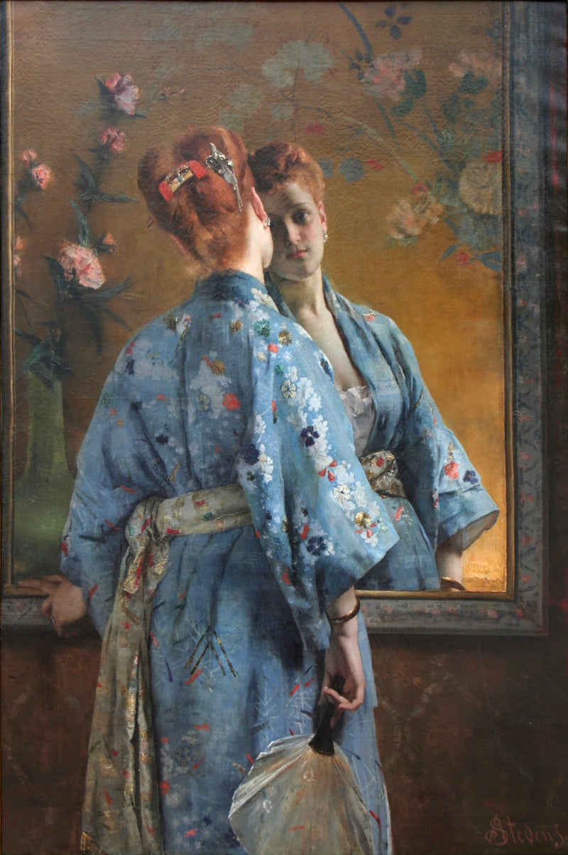 La Parisienne japonaise - Alfred Stevens