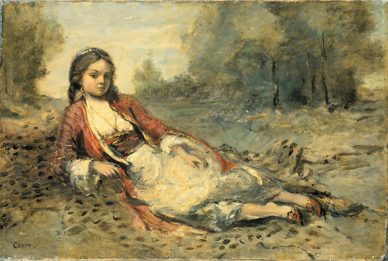 Algerische - Jean-Baptiste Camille Corot