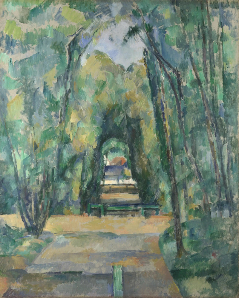 Allee in Chantilly - Paul Cézanne