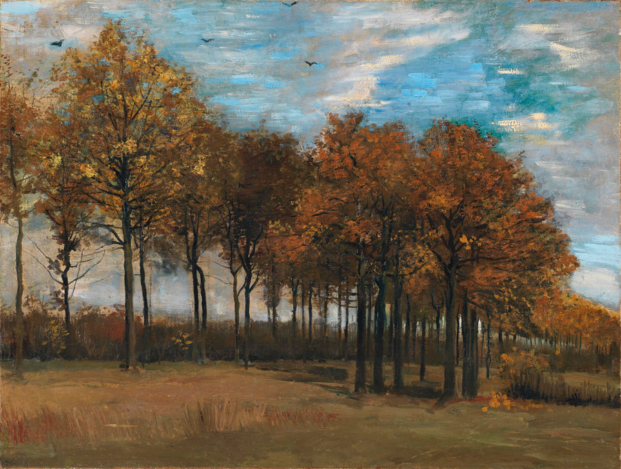 Die Allee im Herbst - Vincent van Gogh