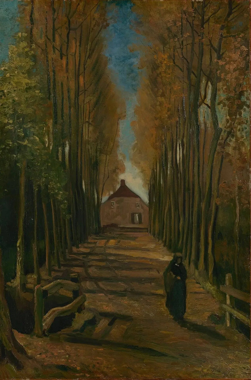 Pappelallee im Herbst - Vincent van Gogh