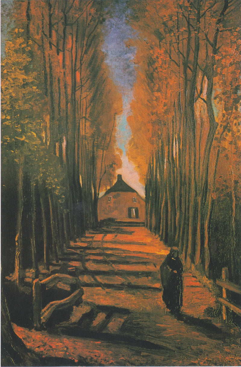 Pappelallee im Herbst - Vincent van Gogh