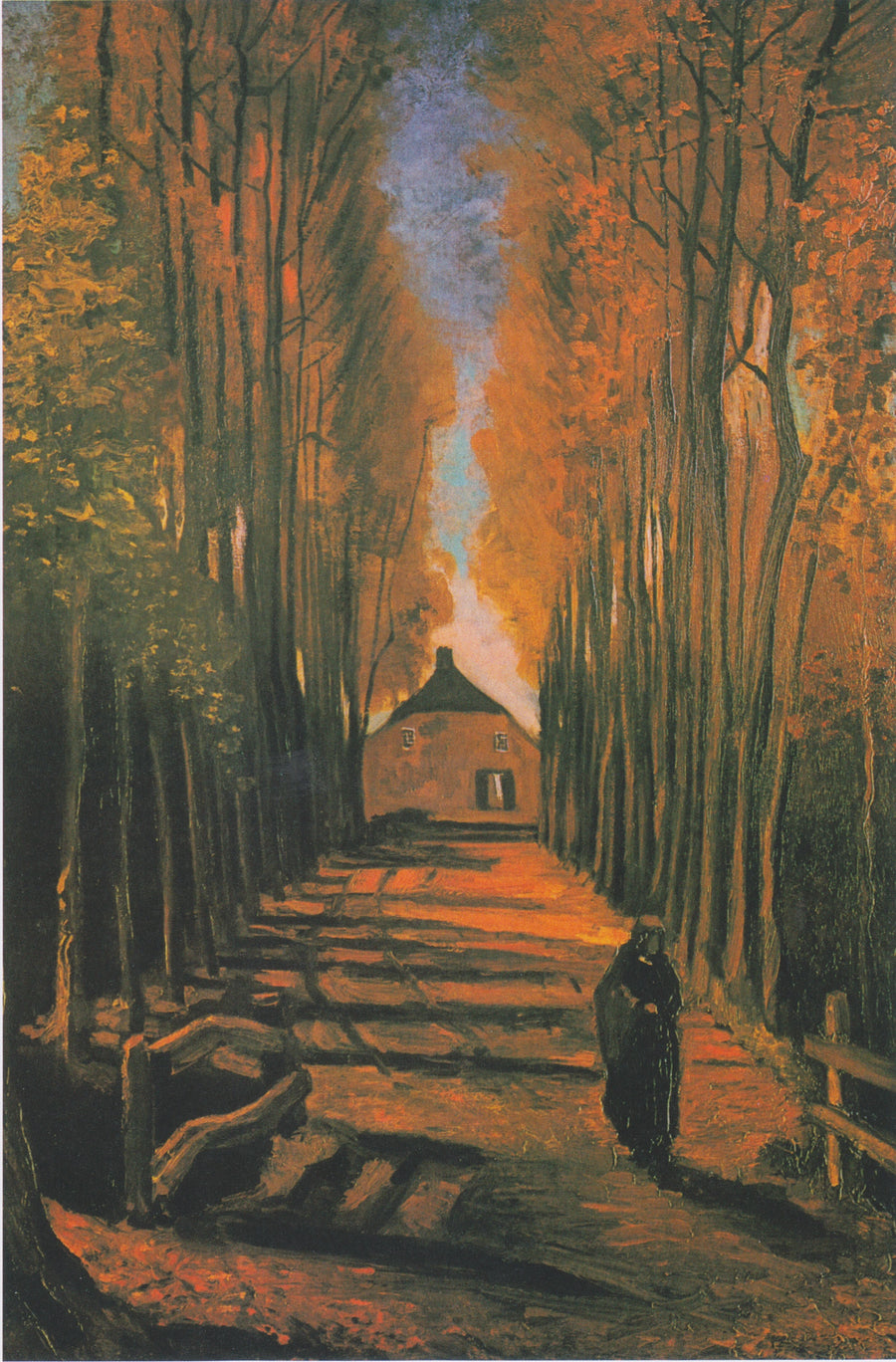 Pappelallee im Herbst - Vincent van Gogh
