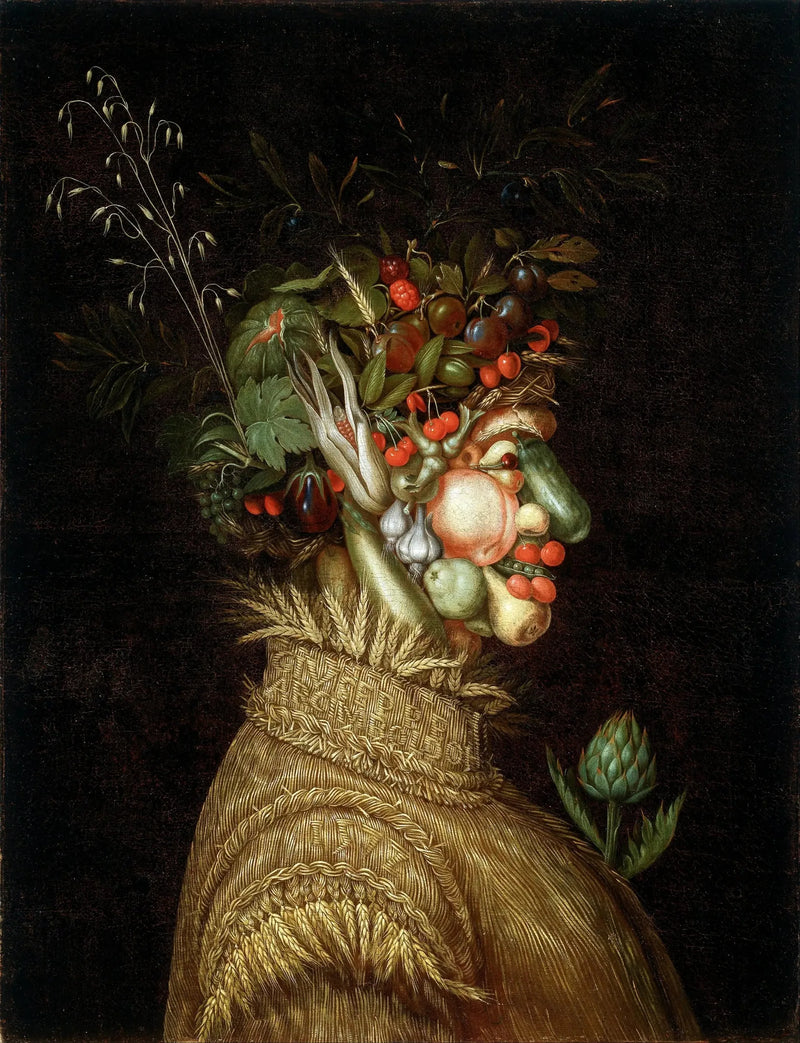 Allegorisches Porträt- 