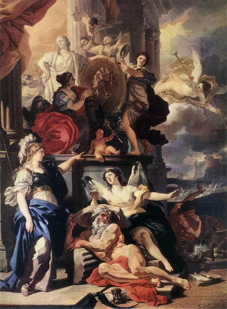 Allegorie eines Reiches - Francesco Solimena
