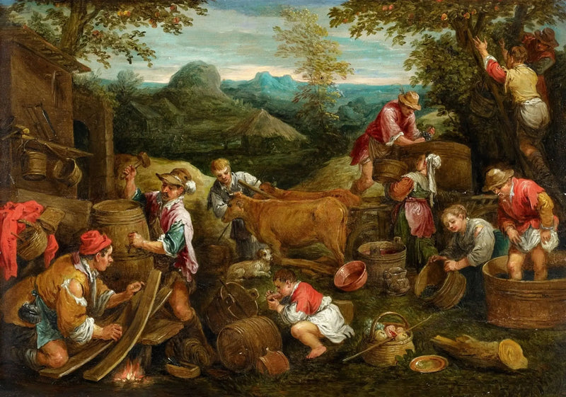 Allegorie des Herbstes - David Teniers der Jüngere