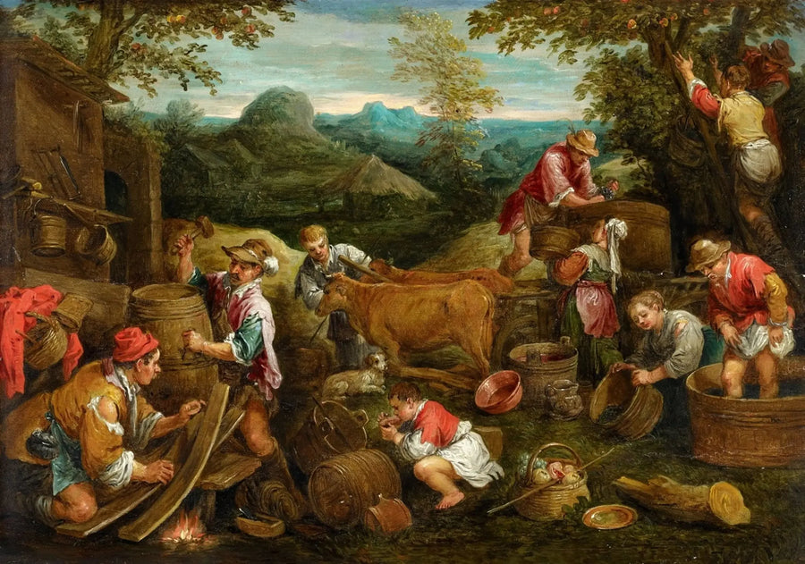 Allegorie des Herbstes - David Teniers der Jüngere