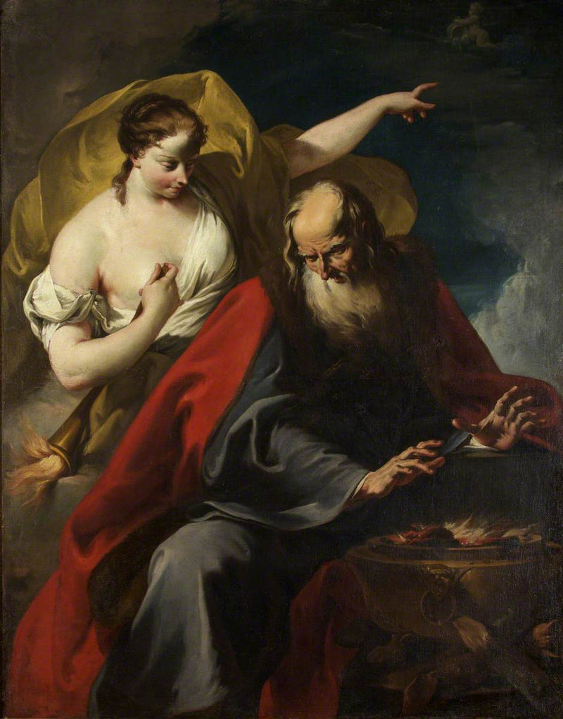 Allegorie des Winters und des Sommers - Giovanni Battista Pittoni