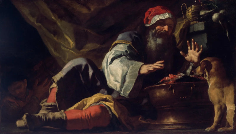 Allegorie des Winters - Francesco Solimena