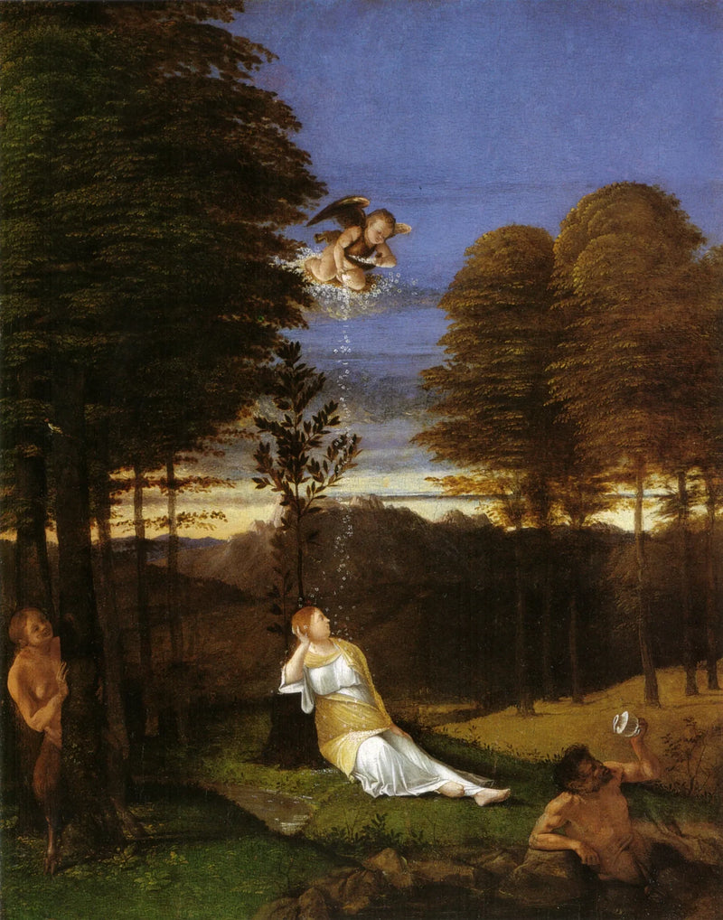 Allegorie der Keuschheit - Lorenzo Lotto