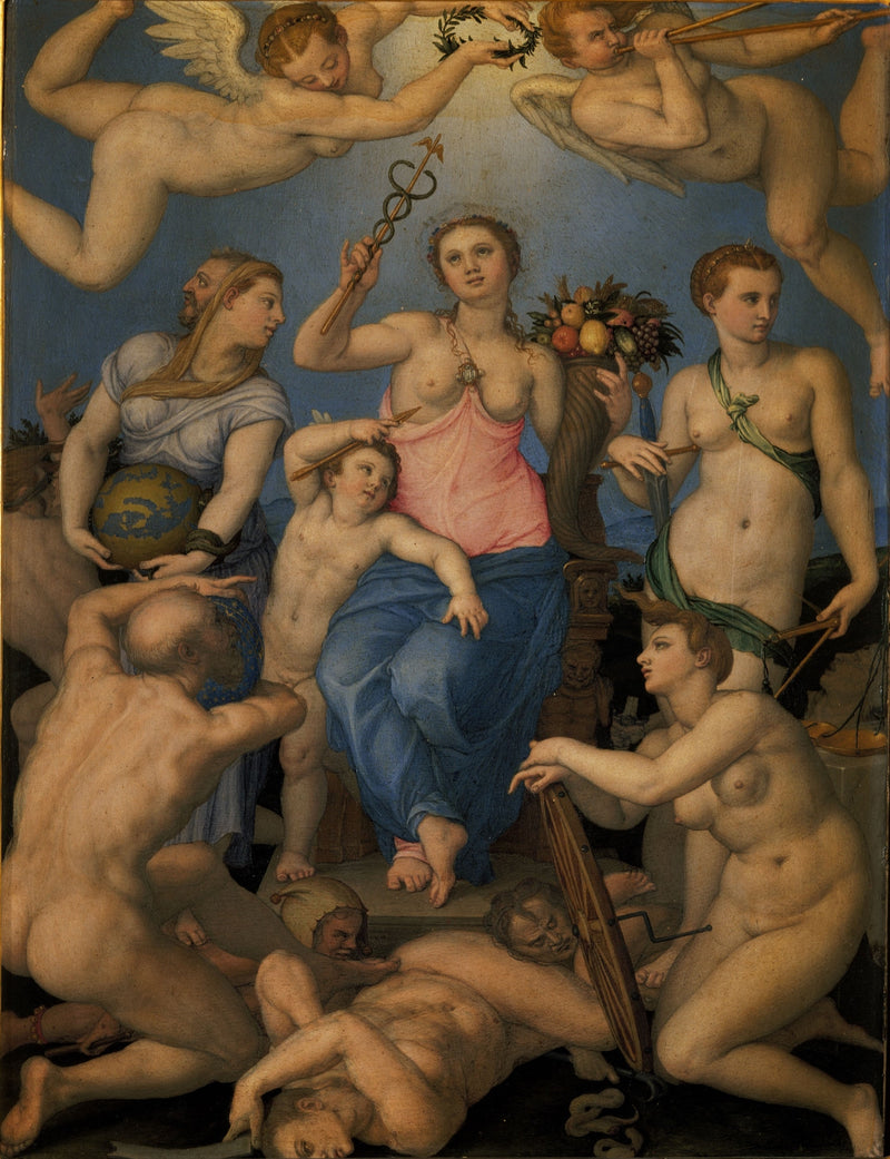 Allegorie des Glücks - Bronzino