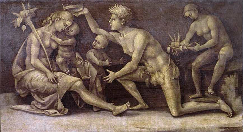 Allegorie von Fruchtbarkeit und Überfluss - Luca Signorelli