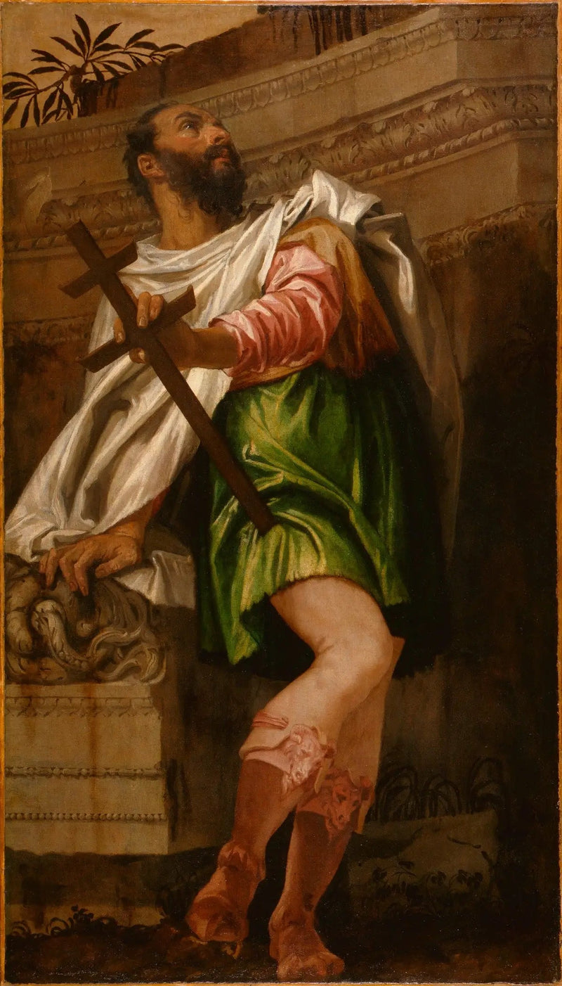 Allegorie der Navigation mit einem gekreuzten Stab: Averroes - Paul Véronèse