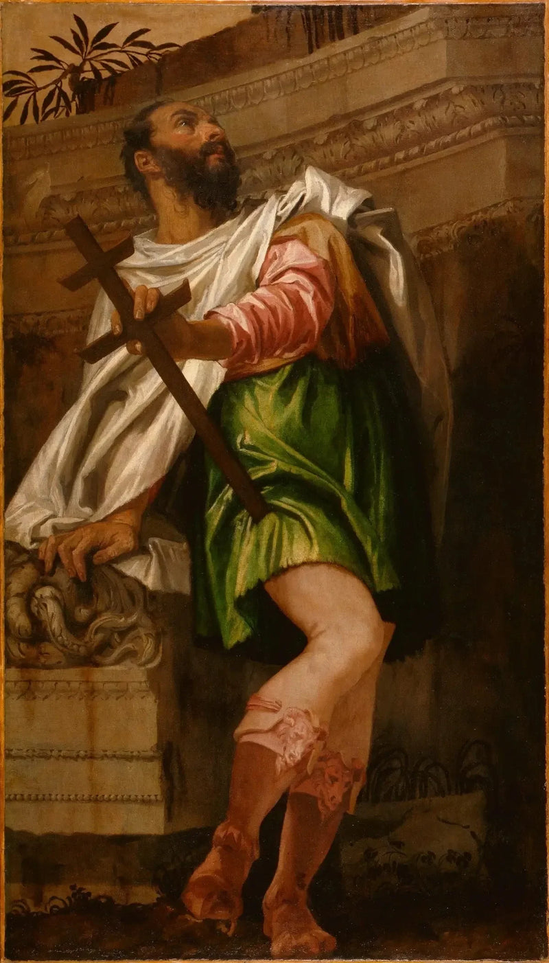 Allegorie der Navigation mit einem gekreuzten Stab: Averroes - Paul Véronèse