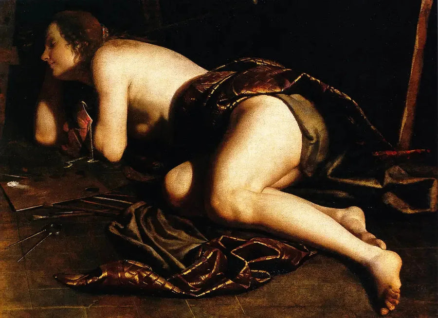 Allegorie der Malerei - Artemisia Gentileschi