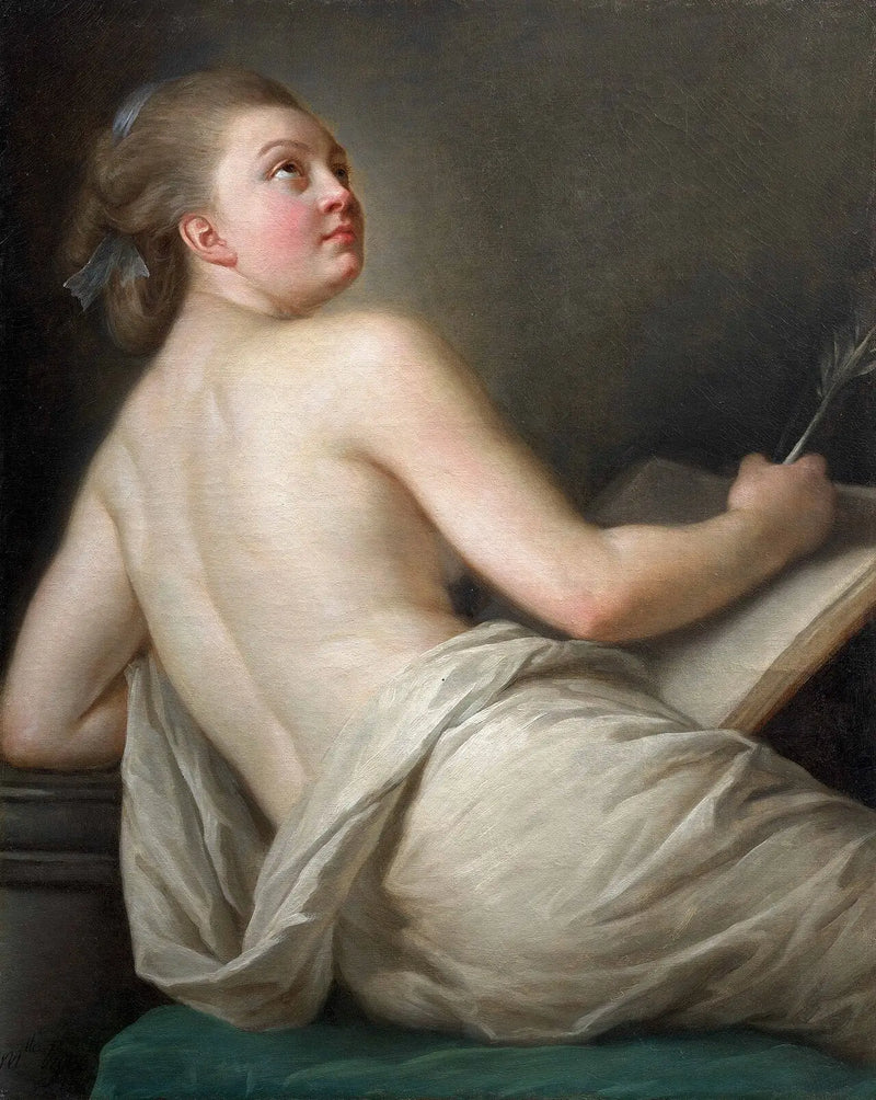 Allegorie der Poesie - Élisabeth Vigée Le Brun