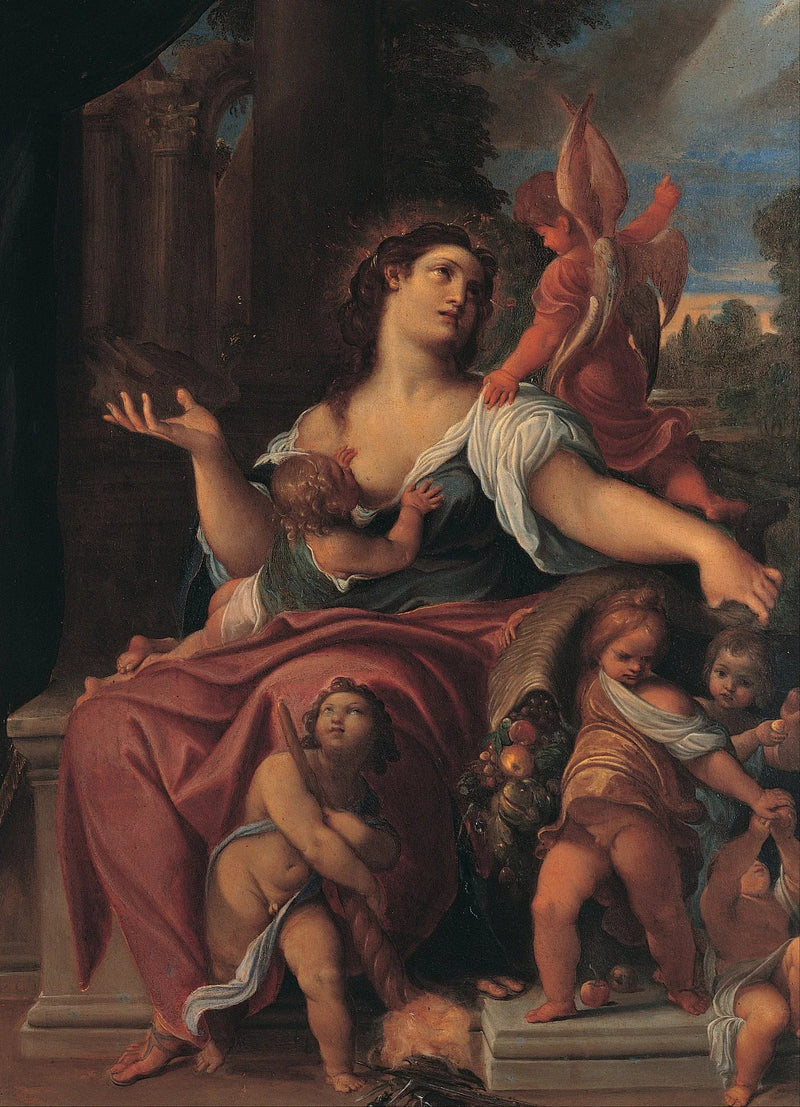 Allegorie der Vorsehung - Ludovico Carracci