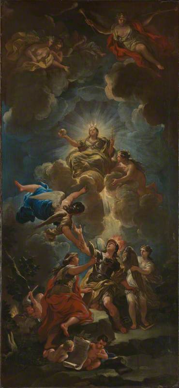 Allegorie der göttlichen Weisheit - Luca Giordano