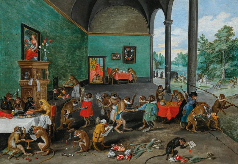 Allégorie de la tulipomanie - Jan Brueghel le Jeune