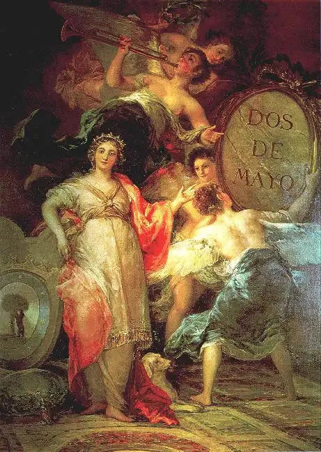 Allegorie der Stadt Madrid - Francisco de Goya