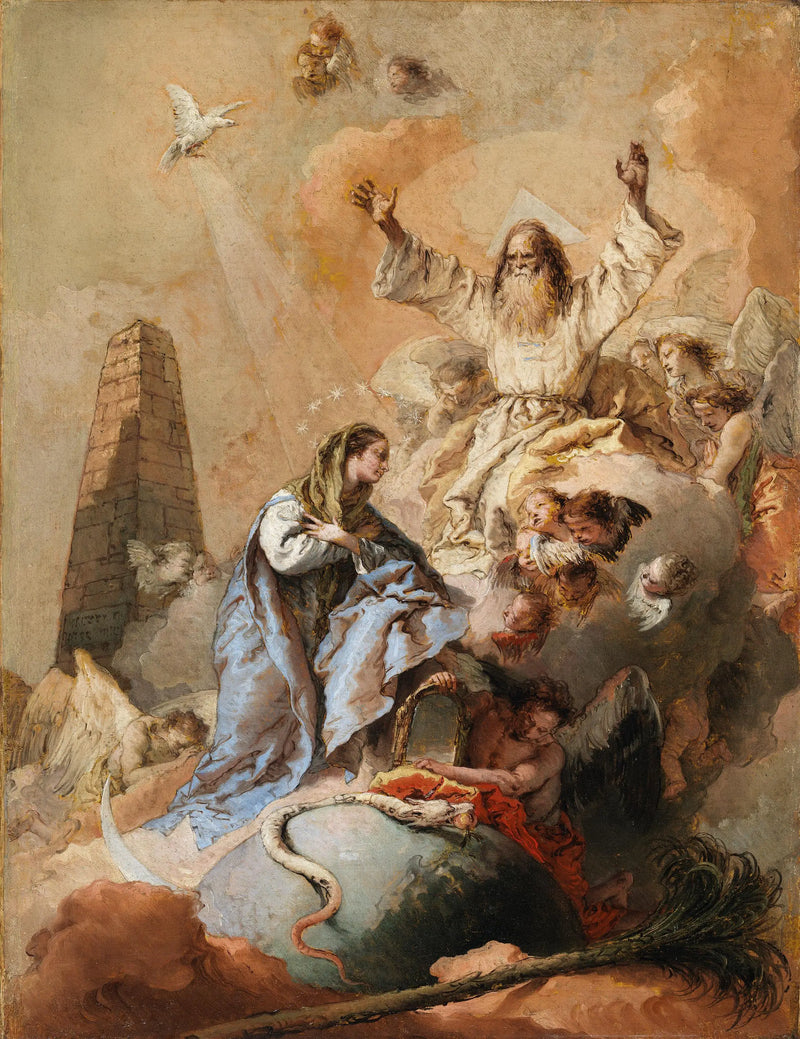 Allegorie der Unbefleckten Empfängnis - Giovanni Battista Tiepolo