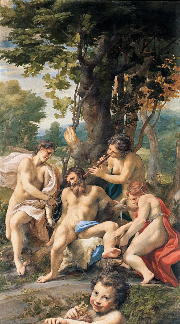 Allegorie der Laster - Antonio da Correggio
