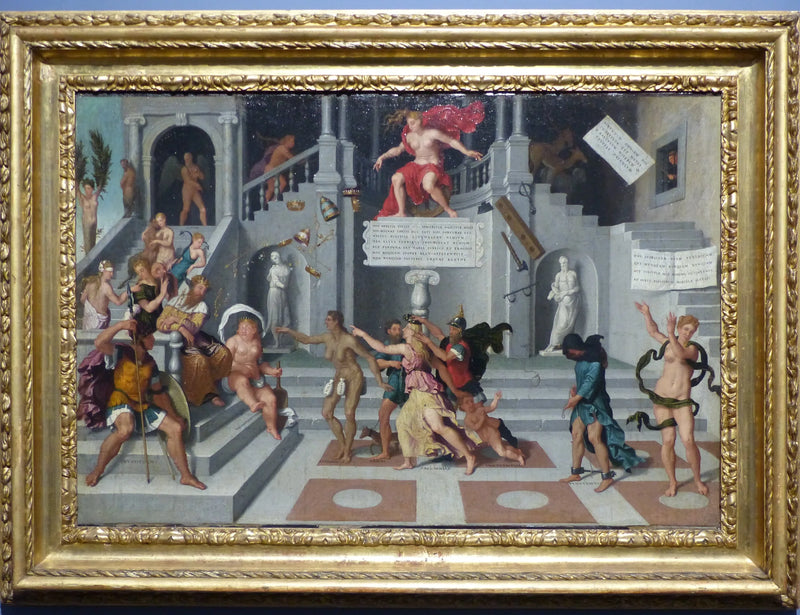 Allegorie der Regierung des Glücks - Giovanni Battista Moroni