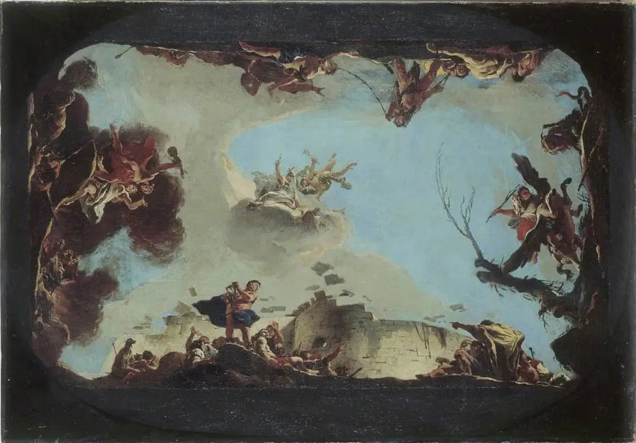 Allegorie der Macht der Beredsamkeit - Giovanni Battista Tiepolo