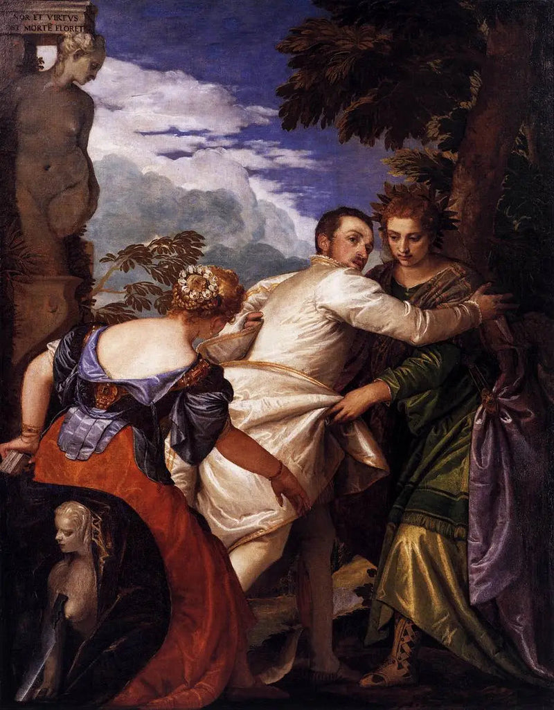 Allegorie des Lasters und der Tugend - Paul Véronèse