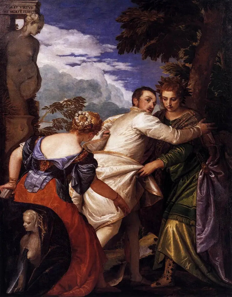 Allegorie des Lasters und der Tugend - Paul Véronèse