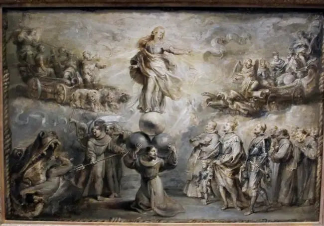 Franziskanische Allegorie zu Ehren der Unbefleckten Empfängnis - Peter Paul Rubens