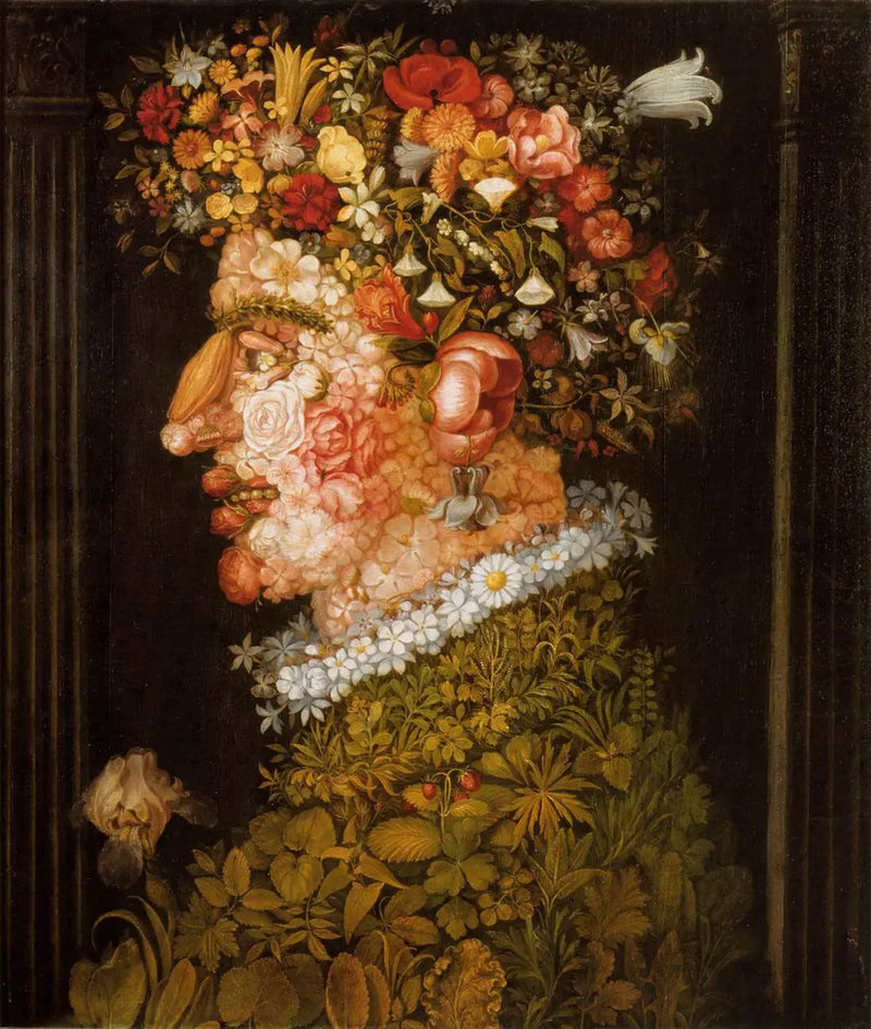 Allegorie des Frühlings - Giuseppe Arcimboldo