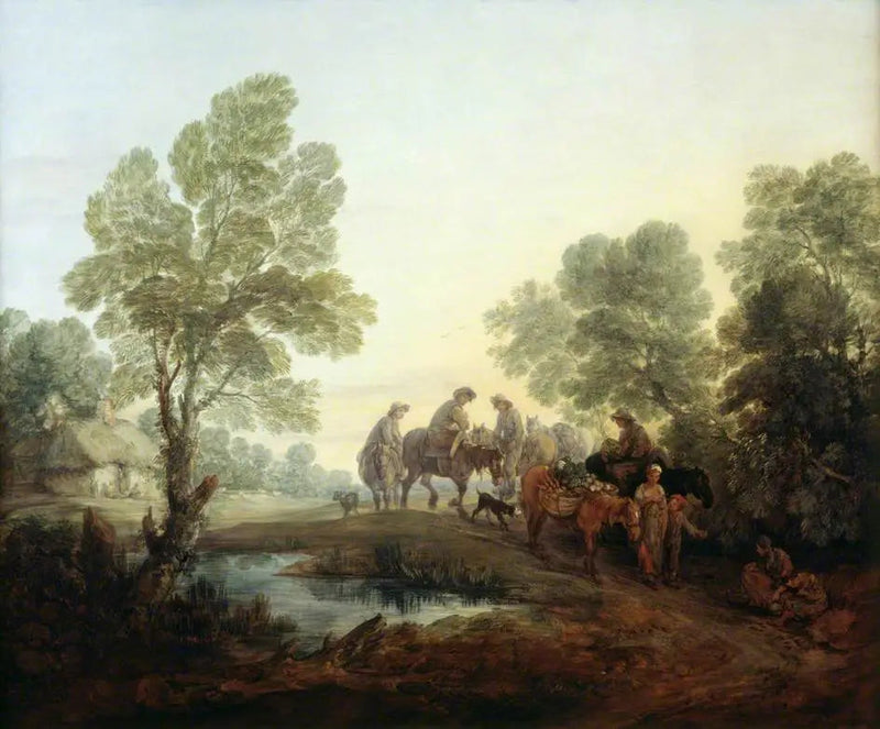 Zum Markt - Thomas Gainsborough