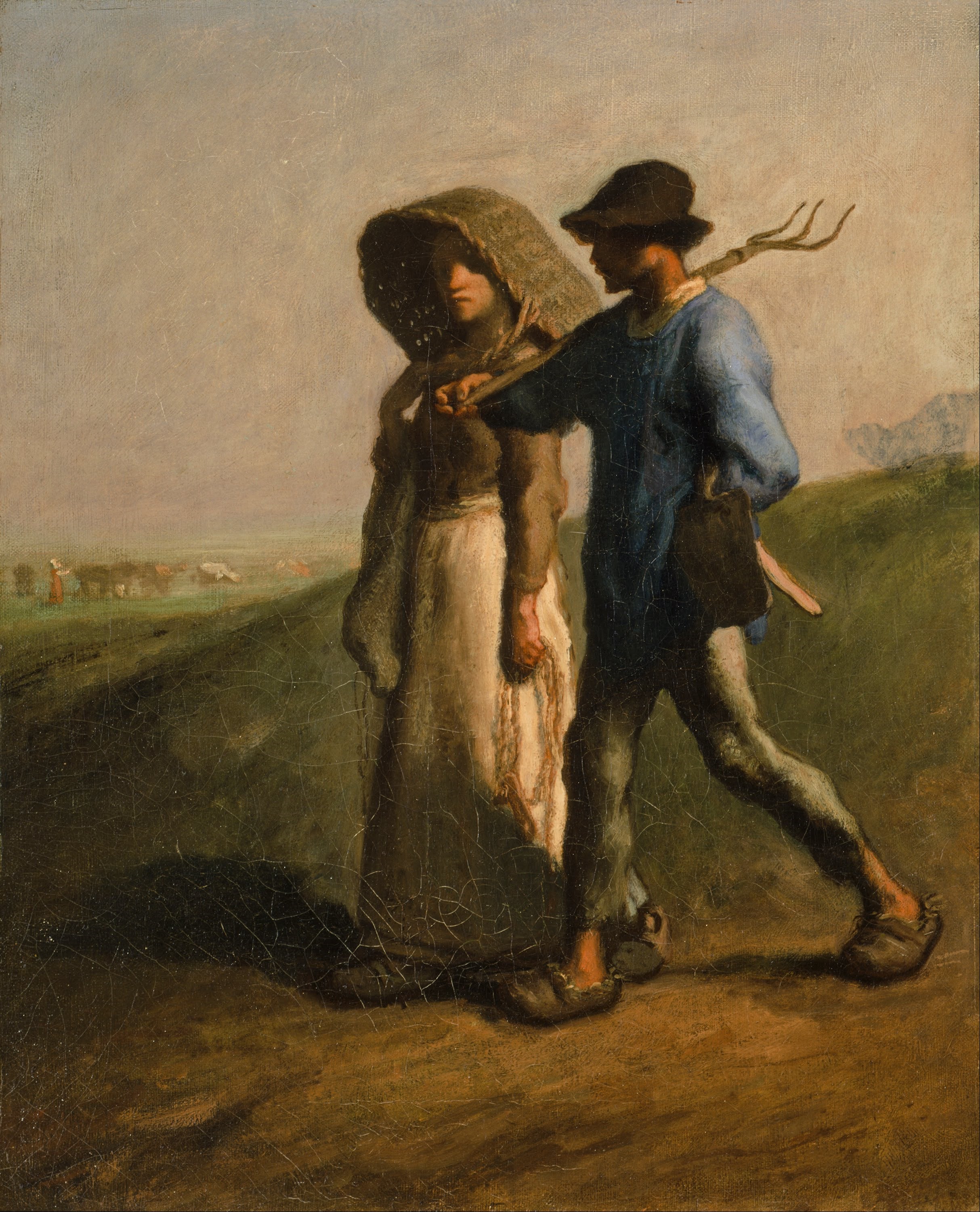 Zur Arbeit gehen - Jean-François Millet