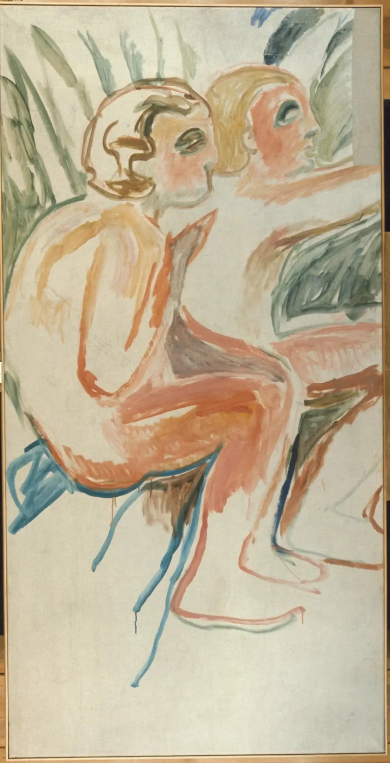 Alma Mater: zwei Kinder sitzen - Edvard Munch