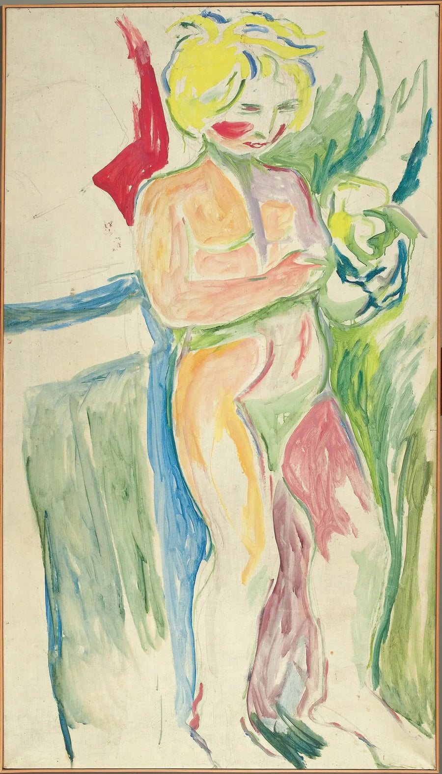Alma Mater: stehendes Kind - Edvard Munch