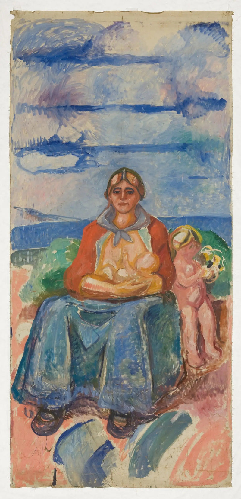 Alma Mater: zentrale Partie - Edvard Munch