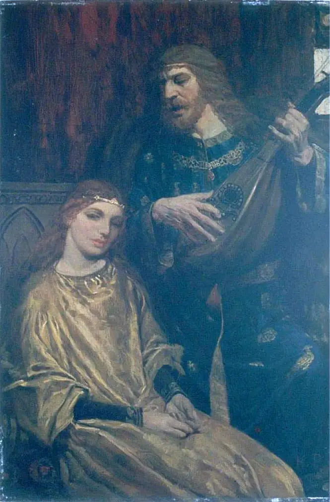 Dann sang Sire Edward - Howard Pyle