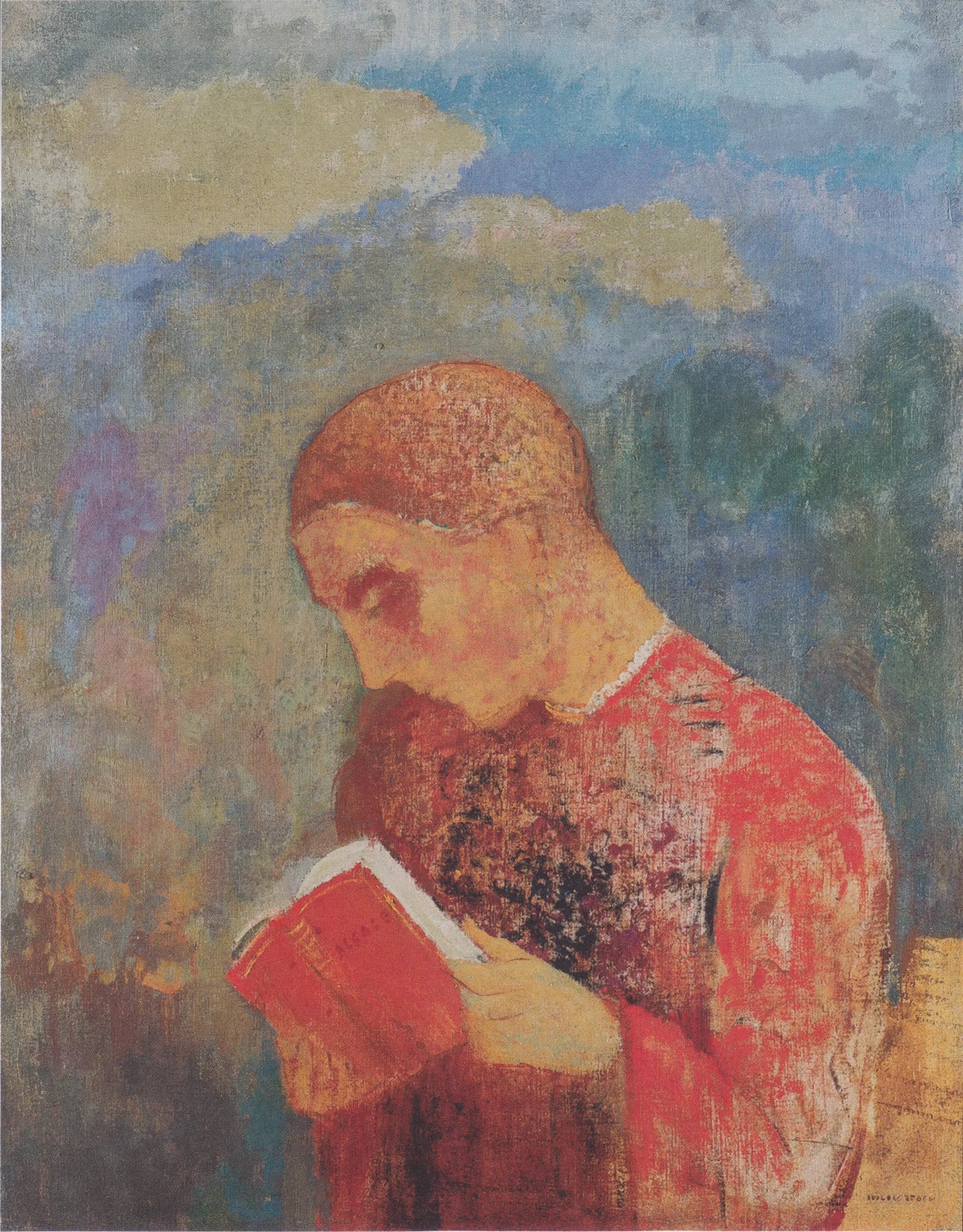 Alsace - Odilon Redon image 1 copie peinte à la main à l’huile