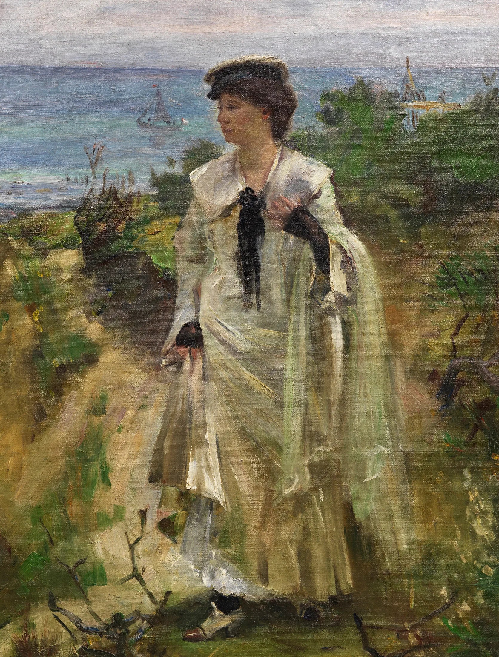 Am Ostseestrand - Lovis Corinth image 1 reproduction de peinture à l’huile