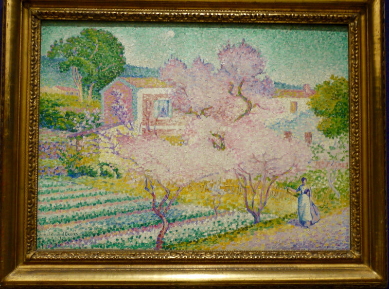 Mandelbäume in Blüte - Henri-Edmond Cross