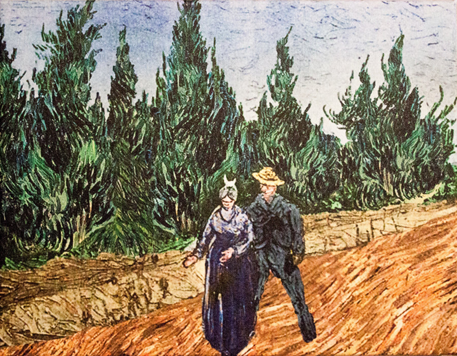 Die Liebenden: Der Garten des Dichters IV - Vincent van Gogh