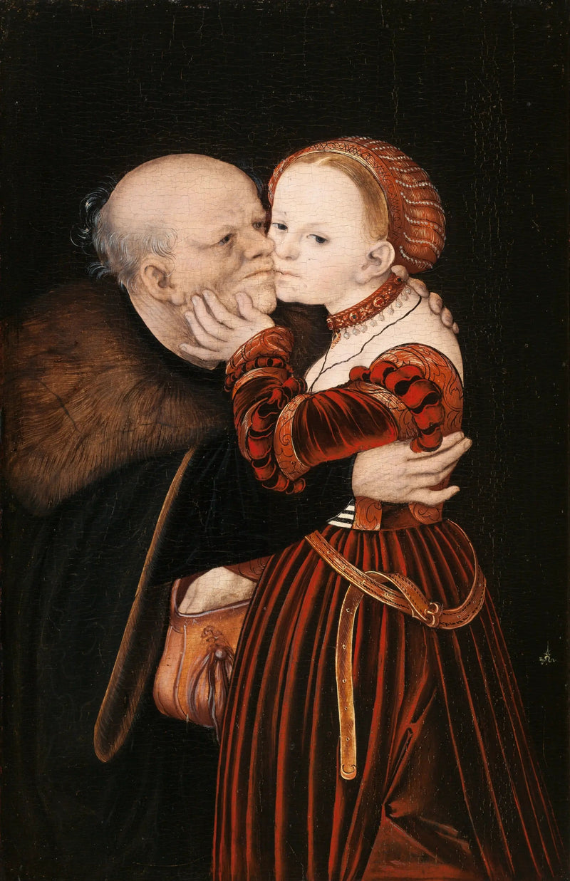 Unpassende Liebende - Lucas Cranach der Ältere