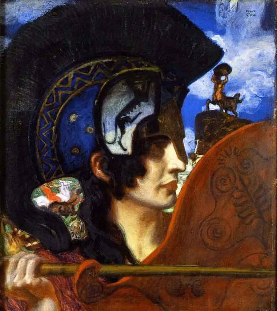 Amazon im Kampf - Franz von Stuck