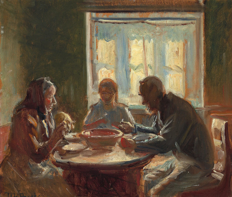 Morgenstimmung. -Michael Peter Ancher