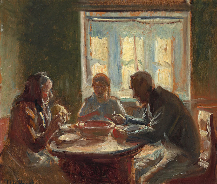 Morgenstimmung. -Michael Peter Ancher