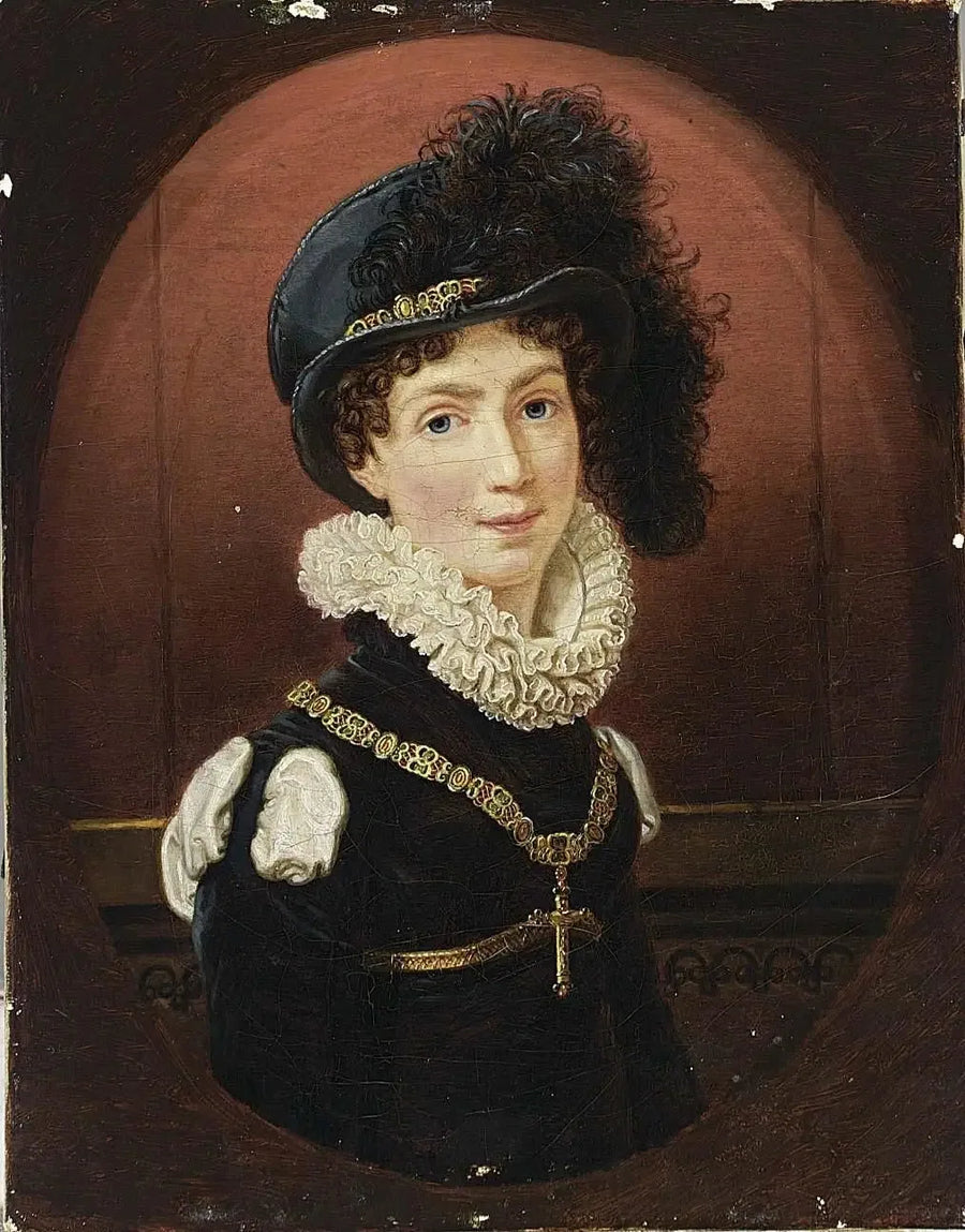 Amélie de Leuchtenberg, zukünftige Kaiserin Brasiliens (1812-1873) - Joseph Karl Stieler