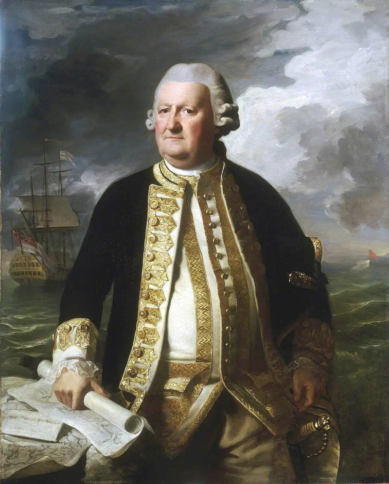 Admiral Clark Gayton, 1712-1784/5 - John Singleton Copley